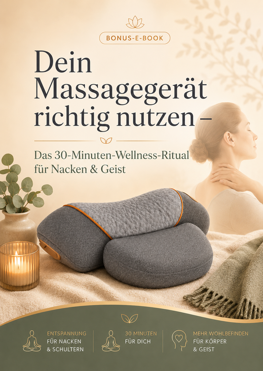 Das Massagerät richtig nutzen - E-Book Guide